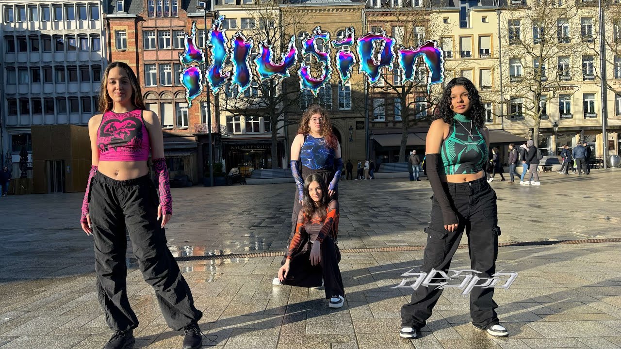 [Kpop in Public] aespa (에스파 '도깨비불) ''Illusion'' DANCE COVER by OutLaws in Luxemburg