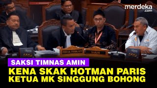 Hotman Paris Skak Saksi Timnas AMIN, Ketua MK Wanti-Wanti Jangan Dipaksa Nanti Bohong