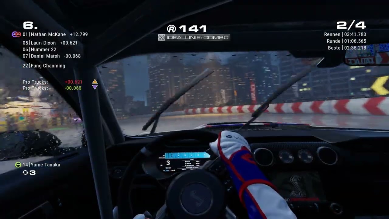 Grid Legends Gameplay Cockpit