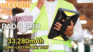 Ulefone Armor Pad 3 Pro - 33,280mAh Battery Rugged Beast! by IZ TECH 1,222 views 1 month ago 2 minutes, 22 seconds