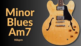 Groovy Guitar Backing Track (Blues A Minor)