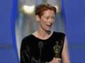 Tilda Swinton winning Best Supporting Actress Oscar®