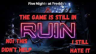 I Hate This Gameplay So Much - Five Nights At Freddy's Security Breach: Ruin