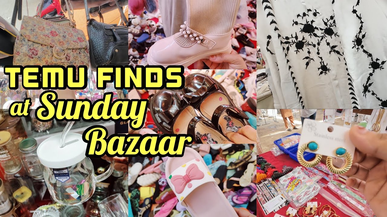 Aladdin Itwaar Bazaar Karachi |Temu Products Spotted |