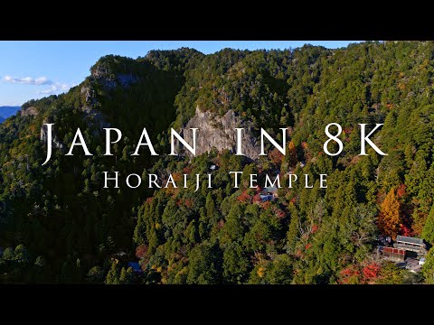 Japan i 8K- Horaiji-templet