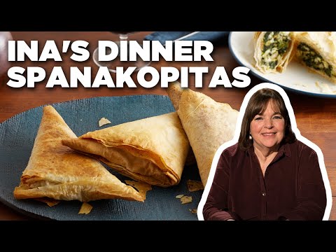 Ina Garten's Dinner Spanakopitas | Barefoot Contessa | Food Network