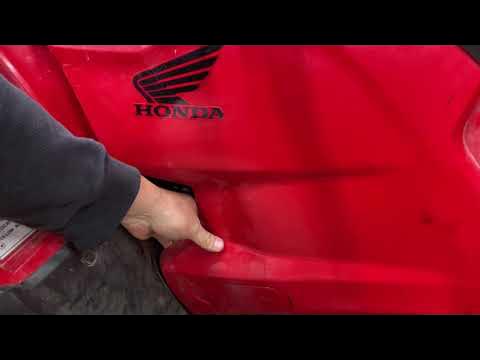 Honda Rancher 420 How To Change Oil, Oil Filter, Check Front And Rear