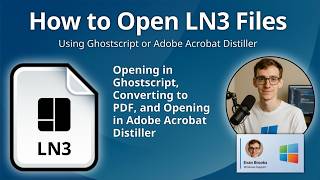 How to Open LN3 Files (Linotronic 300 PostScript Printer)