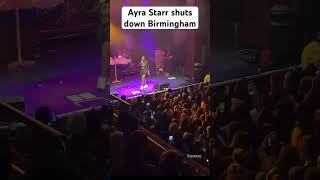 Ayra Starr Live In Birmingham