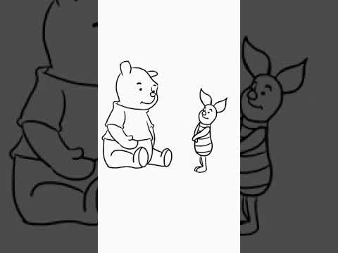 Winnie The Pooh And Piglet Story Time #shorts