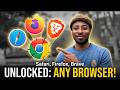 How to use another default browser with Antigravity besides Chrome