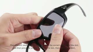 Costa Del Mar Fantail Sunglasses Lenses Replacement(Installation/Removal) By Walleva