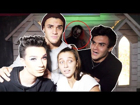 HAUNTED HOUSE ft. James Charles & Emma Chamberlain