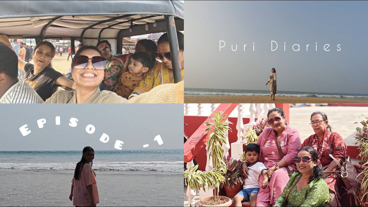 Had to cancel the ticket for exam😭| Puri Day1🌊
