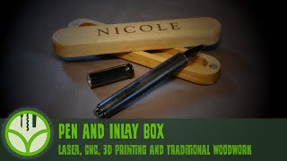 Ebony Pen and Inlayed Box