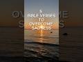 5 Bible Verses to Overcome Sadness (God Sees Your Tears) #bibleverseoftheday #christianshorts