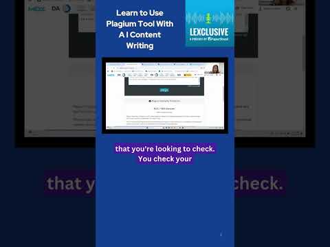 AI or Plagiarism? Learn How to Use Plagium to Protect Your Law Firm & Business! #shorts #aicontent