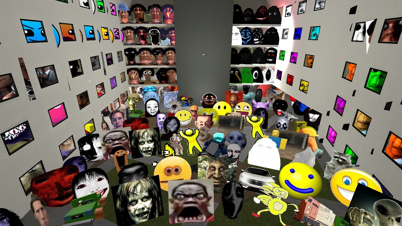 Nico's, Obunga, Ultimate Nextbots Pack, Juandale Pringle, Selene Family, Angry Munci in GMOD