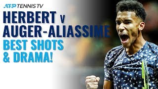 : Pierre-Hugues Herbert vs Felix Auger-Aliassime | Marseille 2020 Highlights