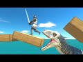 Indominus Rex Attack From Below - Animal Revolt Battle Simulator