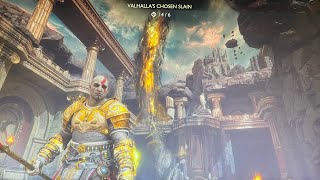 SPEAR IS JUST OP! God Of War Ragnarok Valhalla Draupnir Spear Path - Show me mastery