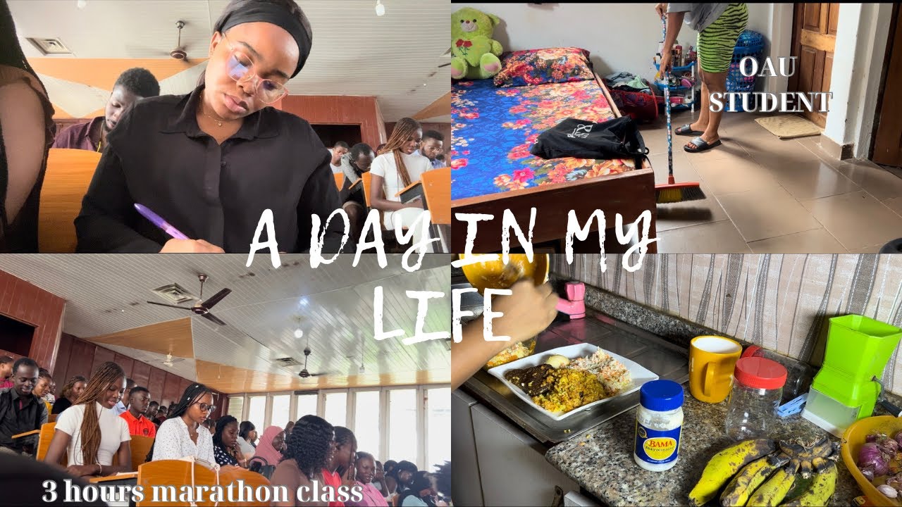 Uni vlog: A day in the life of an ENGLISH STUDENT in Nigeria. OAU