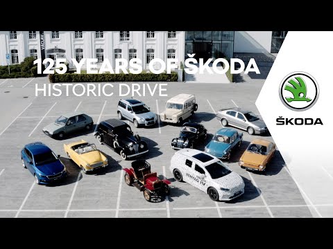 125 years of ŠKODA: Historic drive