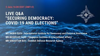 Securing democracy. Covid-19 and elections