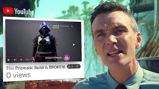 I Tried YouTubes Least Viewed Prismatic Hunter Build