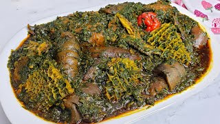 How to make Correct Afang Soup like a Pro with exact measurements. Afang Soup Recipe.