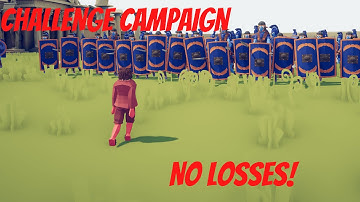 Doing the Challenge Campaign with no losses! Totally Accurate Battle Simulator