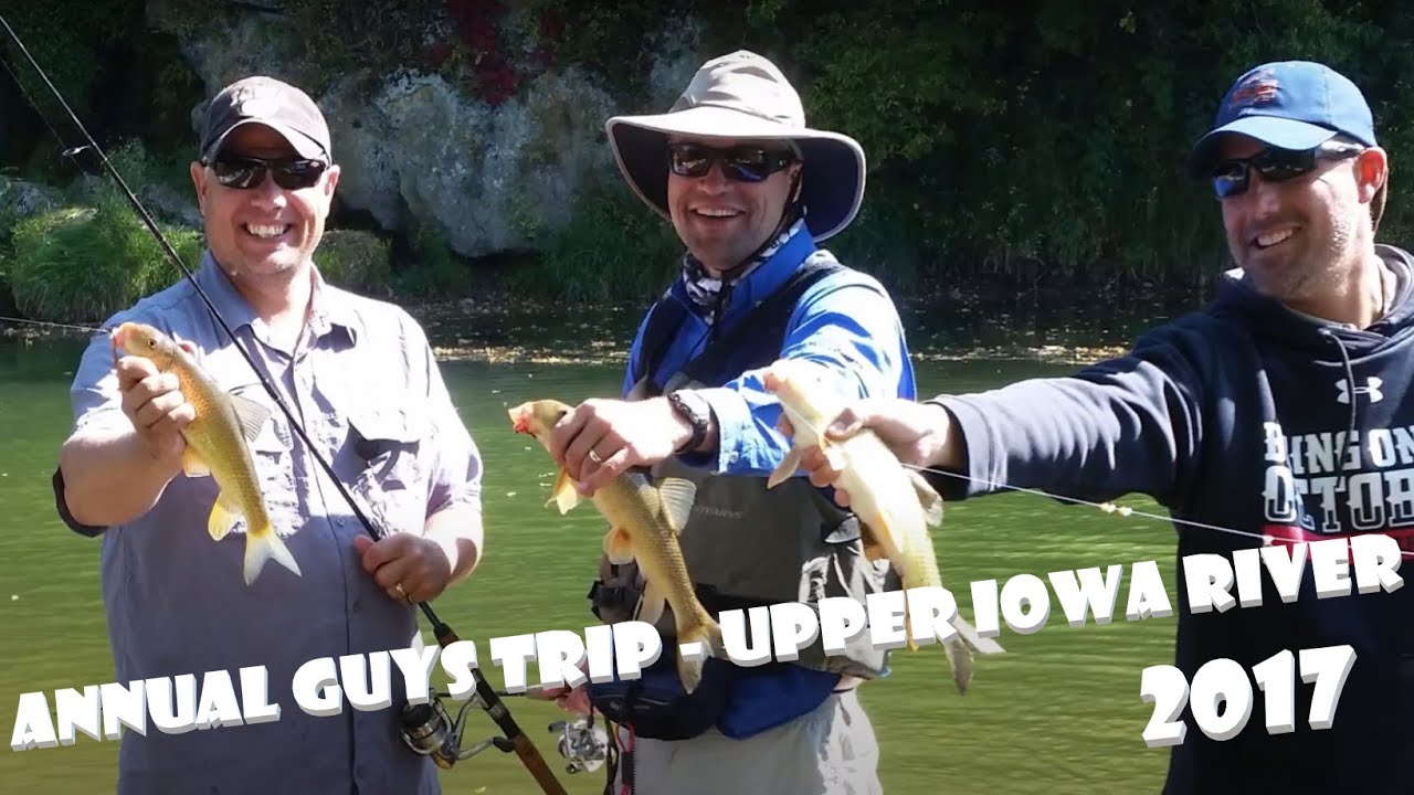 Fishing and Floating the Upper Iowa River in Iowa (2017) YouTube