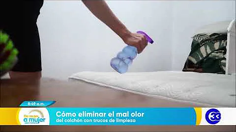 ¿Cómo se desinfecta y desodoriza un colchón?