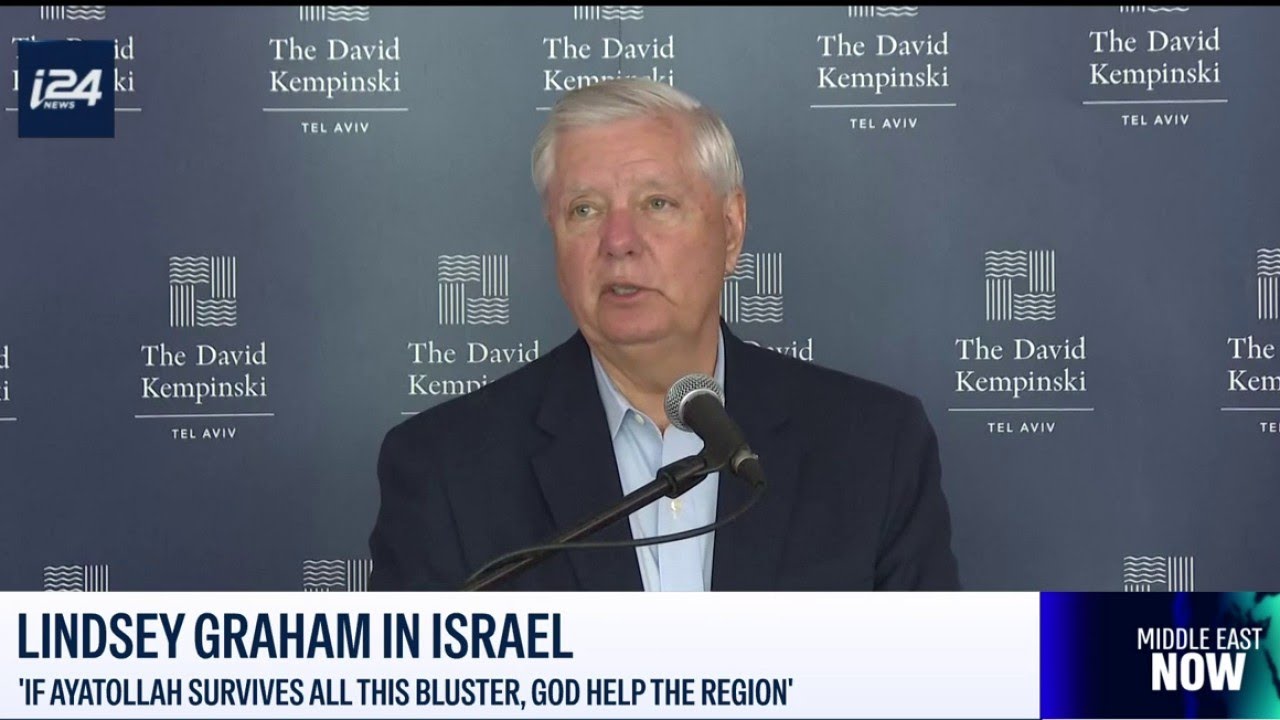 WATCH: Lindsey Graham in Israel ahead of second round of Iran talks in Geneva