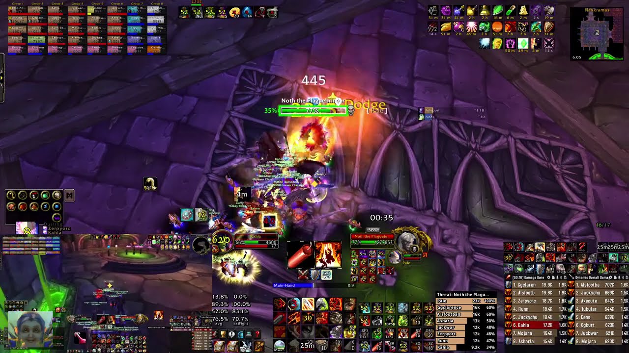 Horde Naxxramas Speedrun World Record 