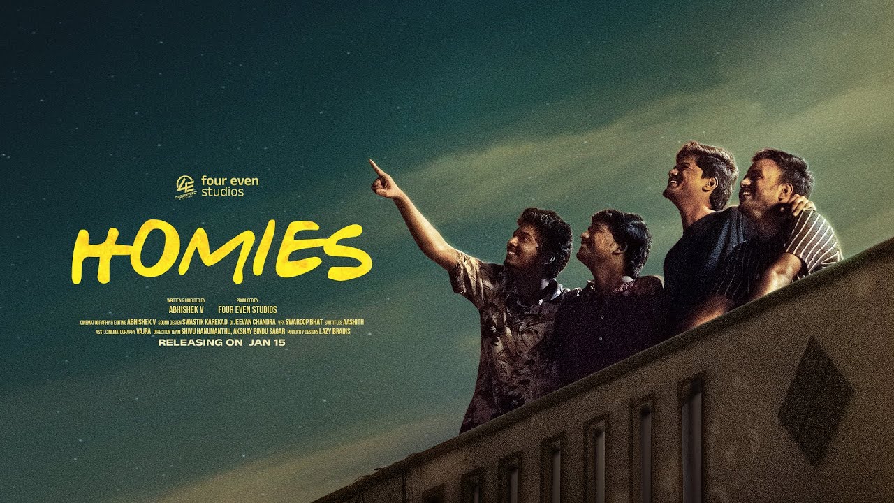 HOMIES - Kannada Short Film | Abhishek V | Four Even Studios