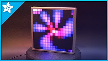 WLED Matrix Display with Sparkle Motion
