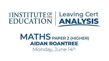 Reaction To Leaving Cert 2021 Maths Paper 2 (H)