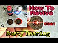 Diy how to clean  restore  bearing    using cola and wd