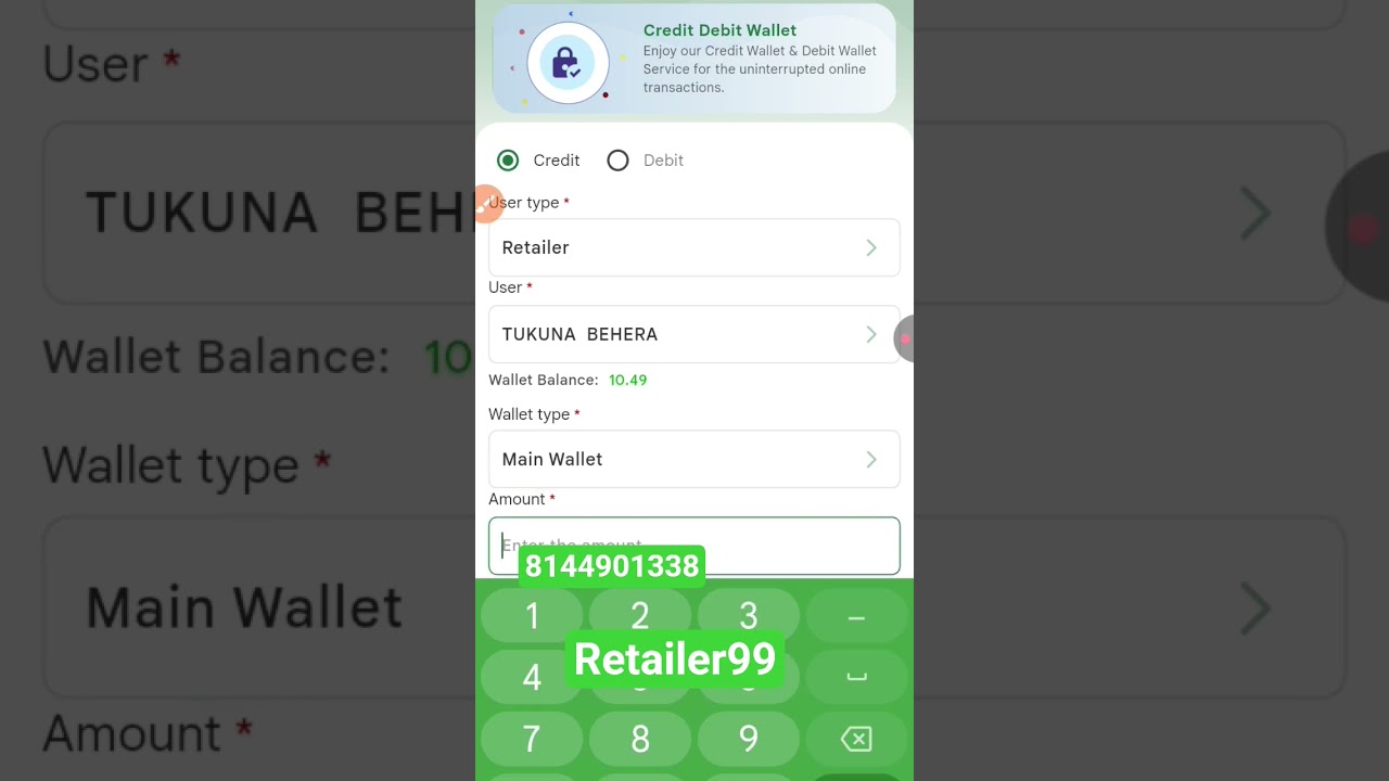 deposit credit Religare digipay
