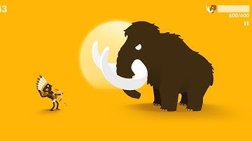 Big hunter Mammoth (Day 1 vs 100) | Kids gameplay