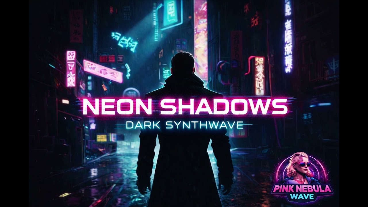 Pink Nebula Wave - Neon Shadows | Dark Cyberpunk Synthwave | AI & Human Consciousness Music