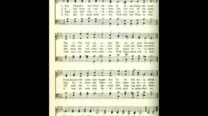 The Church's One Foundation (Aurelia)