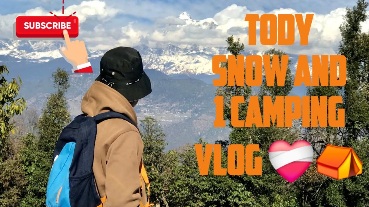 Aj 1 camping ka vlog in deap forest ❤️‍🩹⛺️with frends #nature #longvideo #growth #snow #viralvideo 