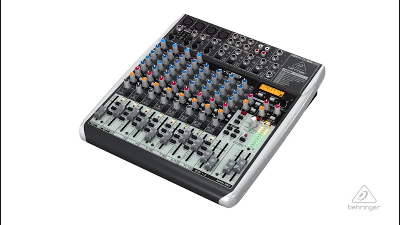 BEHRINGER/QX1622USB 12ch アナログミキサー USBオーディオ