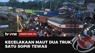 Dua Truk Adu Banteng di Sukabumi, Satu Sopir Tewas Terjepit | Kabar Hari Ini tvOne