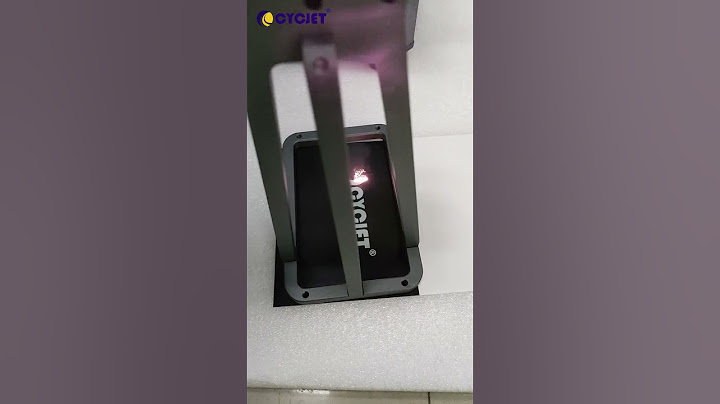 Smallest Handheld Fiber Laser Marking Machine Cheapest Portable Laser Marker CYCJET Laser Engraver