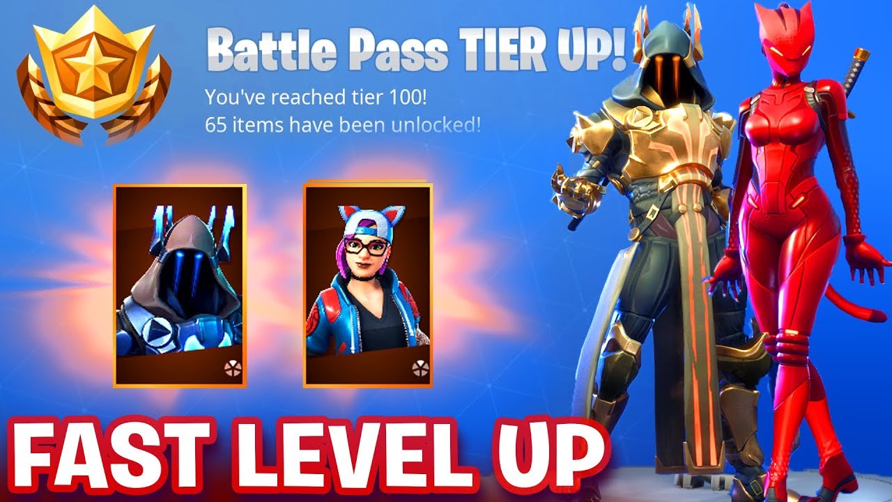 How To Get 100 Tiers In Battle Pass Easy Level Up Fortnite Season - how to get 100 tiers in battle pass easy level up fortnite season 7 unlock max lynx ice king