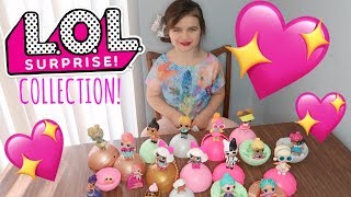 CHECK OUT MY LOL DOLL COLLECTION! screenshot 1