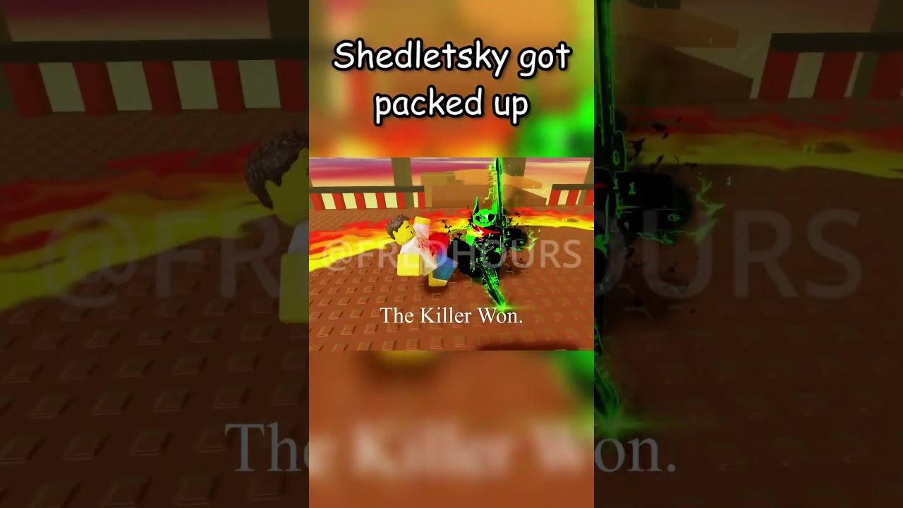 1x1x1x1 And Shedletsky Outro Forsaken Concept Animation Roblox